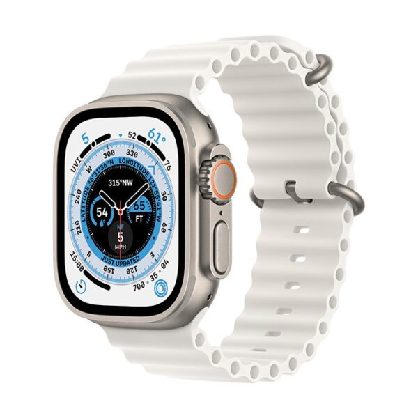 Apple Watch Ultra Titanium 49mm Αδιάβροχο με eSIM και Παλμογράφο(CPO)