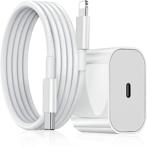 20W USB-C POWER ADAPTER USB-C TO LIGHTNING CABLE