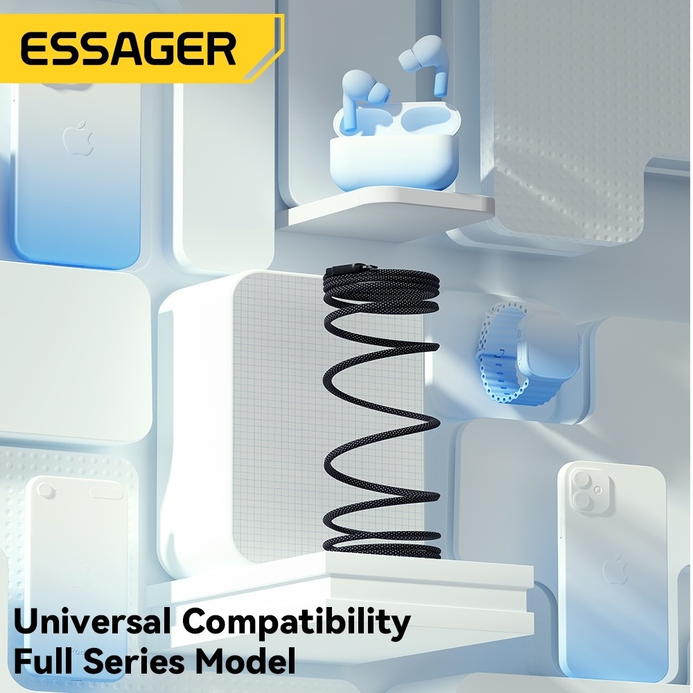 Essager USB-C to Lightning Cable 29W 1m MAGNETIC_0