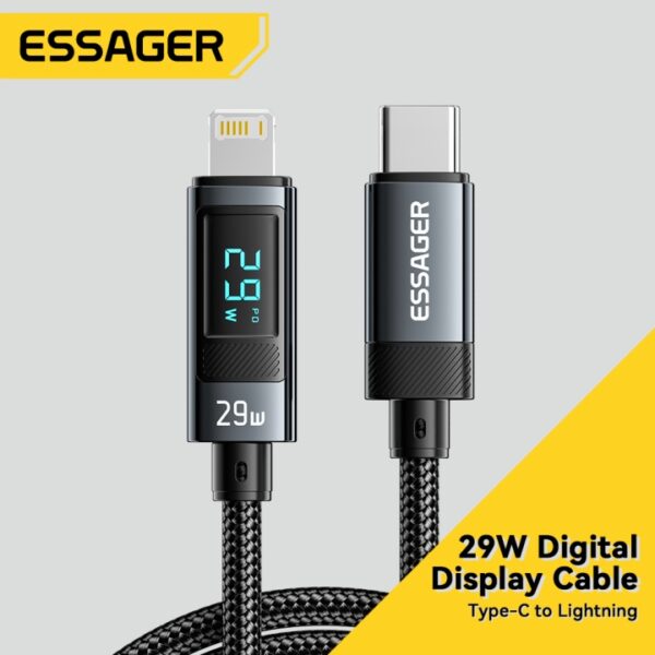 Essager 29W USB C Type-C Lightning Digital Display Cable
