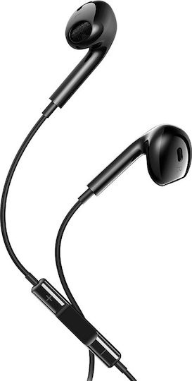 In-ear Handsfree Ακουστικά με Βύσμα USB-C Μαύρο_0