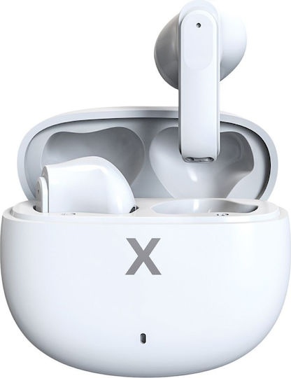 Tws Mxbe-03 In-ear Bluetooth Handsfree Ακουστικά Λευκά
