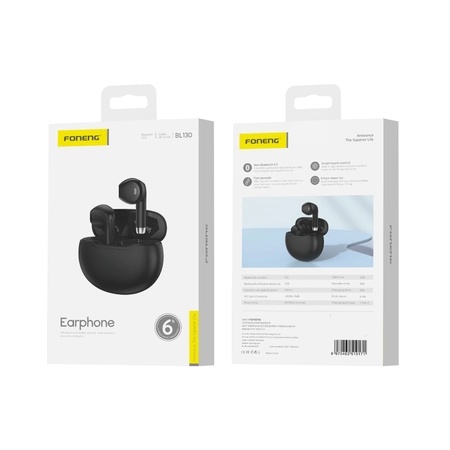 FONENG wireless earphones BL130 Black_0