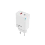 Maxlife MXTC-09-45AC GaN PD QC charger 1x USB-C 1x USB 45W white_0