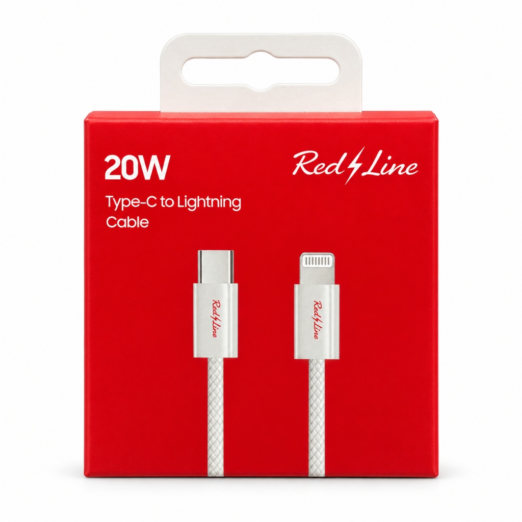 RedLine 20W Type-C to Lightning Braided Cable_0
