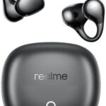 Realme Buds Clip Bluetooth Handsfree Ακουστικά με Αντοχή στον Ιδρώτα και Θήκη Φόρτισης Titanium Black_1
