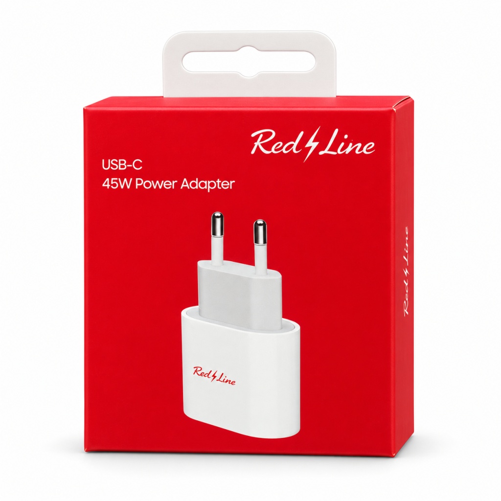 RedLine USB-C 45W Power Adapter White_0
